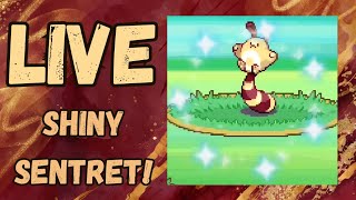 LIVE!!! Shiny Sentret in Pokémon SoulSilver (Full Odds Shiny Hunting)