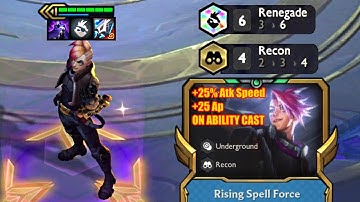 Manazane + Hero 3 Star Ezreal ⭐⭐⭐ | 6 Renegade 4 Recon | Set 8 TFT