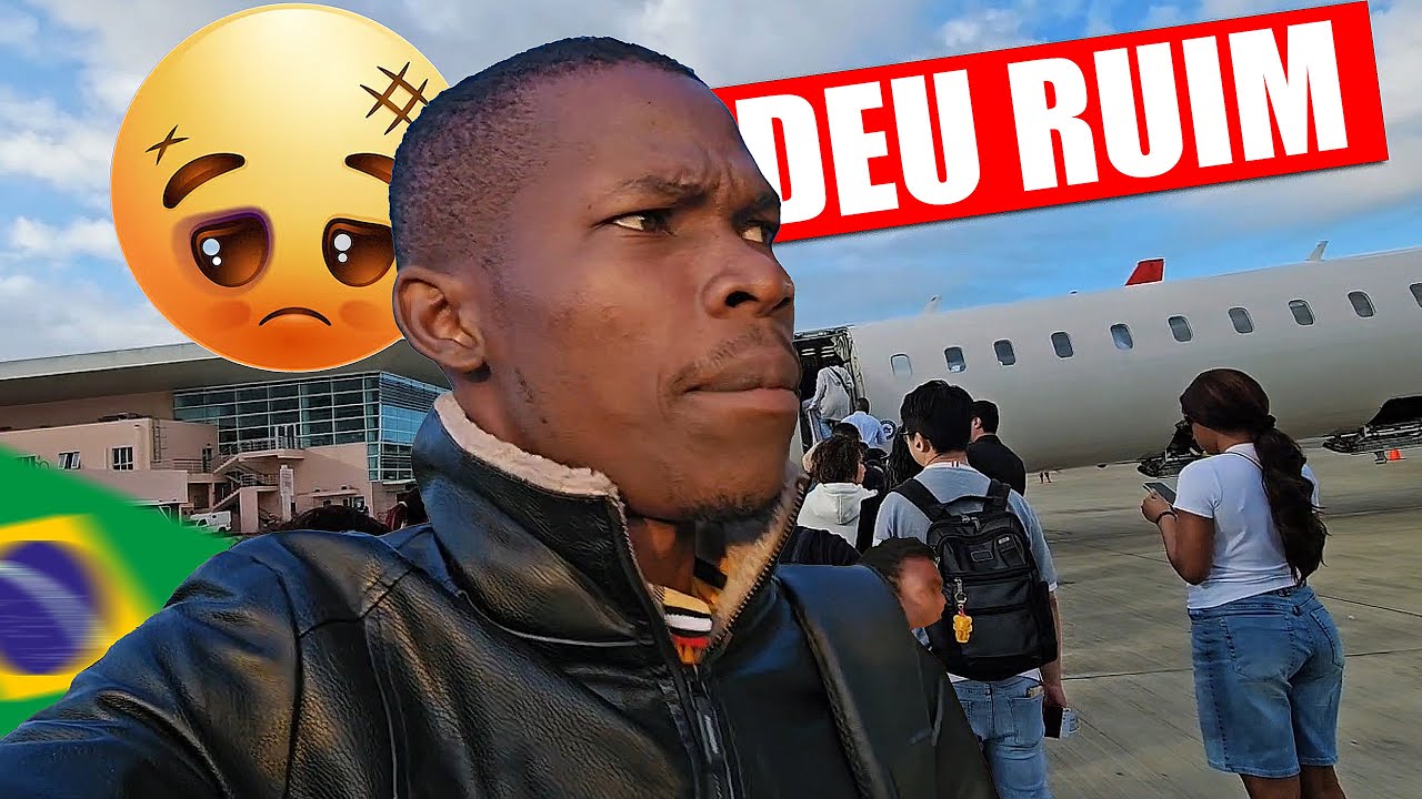 ESTOU VOANDO PRO BRASIL E ALGO DEU RUIM!!!