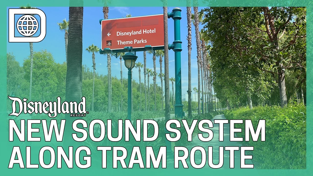 New Sound System Installed Along the Parking Structure Tram Route at ...