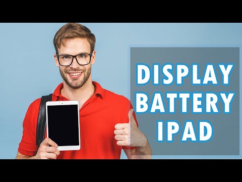 How To Display Battery Percentage On iPad Tutorial