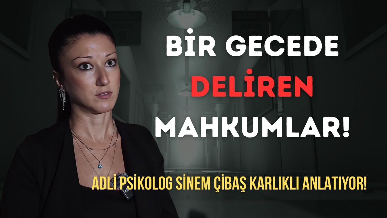CEBİNDE ÖLÜ KUŞ Taşıyan MAHKUM – ADLİ PSİKOLOG Sinem Çibaş Karlıklı ile ŞAŞIRTAN VAKA