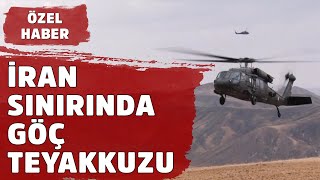 Türkiye-İran sınırı havadan ve karadan gözetim altında