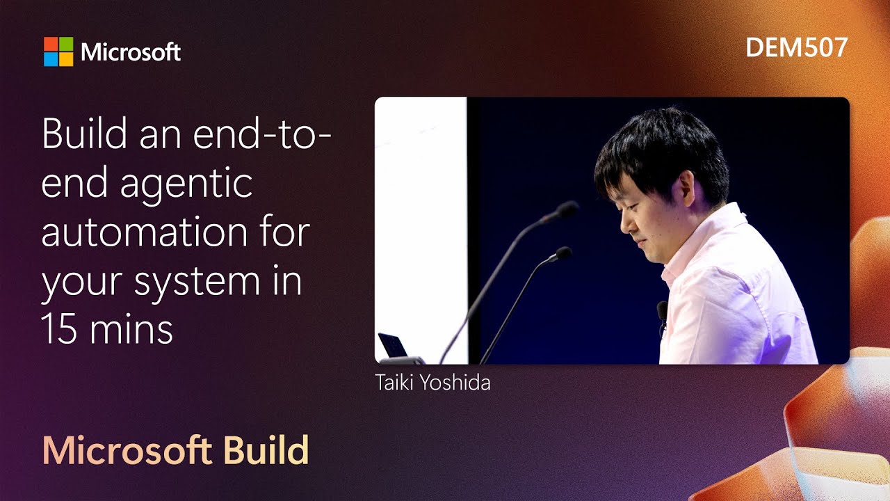 Build an end-to-end agentic automation for your system in 15 mins | DEM507
