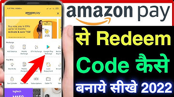 amazon pay se redeem code kaise banaye !! google play recharge !! how to buy redeem code from amazon