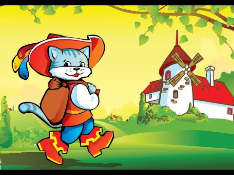 Казка Кіт у чоботях Українською мовою