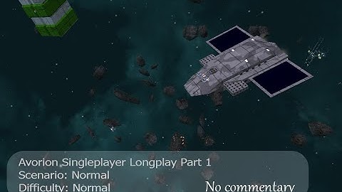 Pt1 Singleplayer Avorion Survival Longplay - Scenario and Difficulty Normal - No Commentary