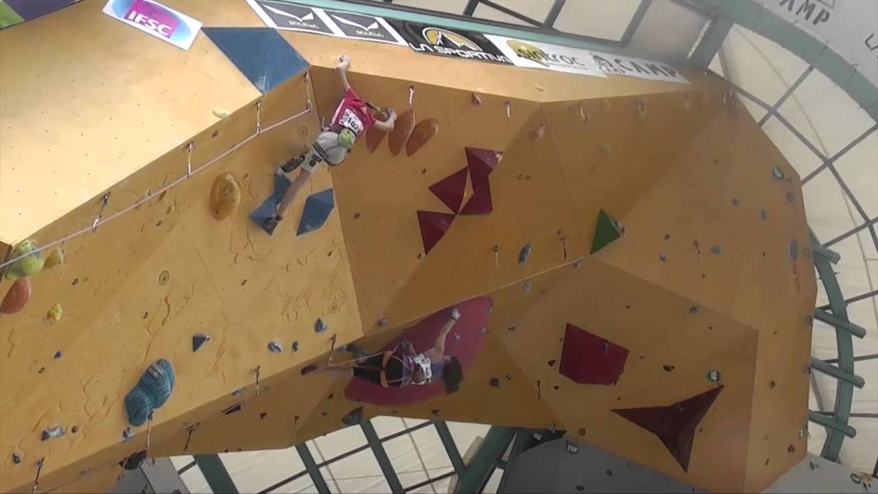 Lead Qualifications Youth A female - Jania Garnbret (SLO)