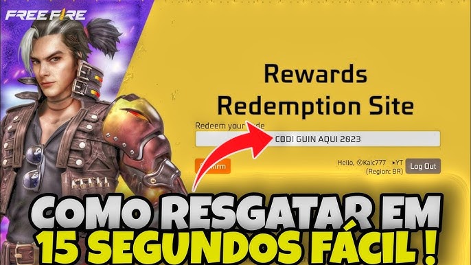 Free Fire Rewards: como resgatar códigos no site da Garena, free fire