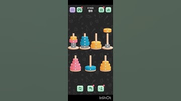 Tower of Hanoi sort level 511