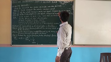 CLASS 7 MATHS CH 3 DECIMALS  PART 2 BY RANJEET SIR