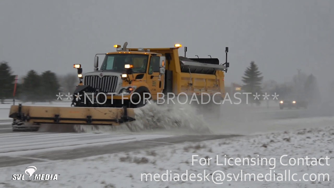 Watertown, SD 900 AM April 10th Winter Storm Begins, Heavy Snow at