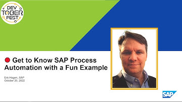🔴 Get to Know SAP Process Automation with a Fun Example
