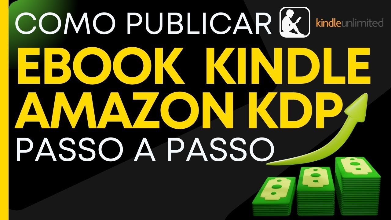 Como Publicar um Ebook Kindle na Amazon KDP PASSO A PASSO! Kindle ...