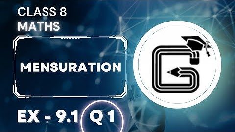 Class 8 | Maths | Ex 9.1 | Q1