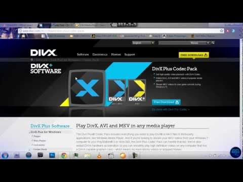 Video: Hur Man Ställer In Divx Codec