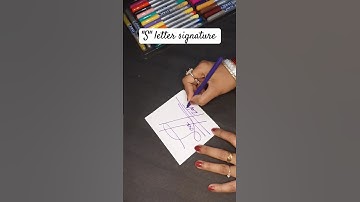 How to do easy signature✍️#signature #sign #calligraphy #shorts #short #satisfying #ytshorts #music