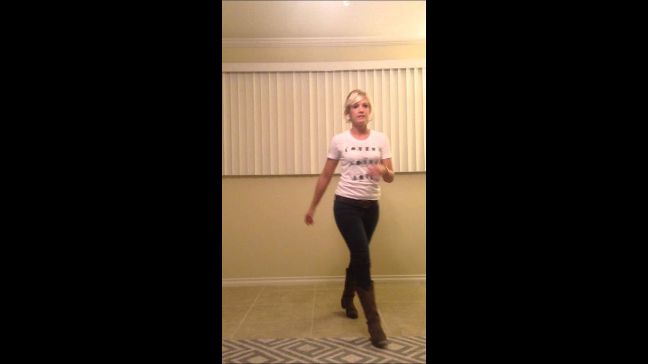 American Kids Country Line Dance Instruction And Demo - Youtube