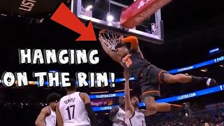 NBA “Hanging on the Rim” Moments