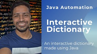 Beginners | Interactive Dictionary using Java | Java Mini Project screenshot 5