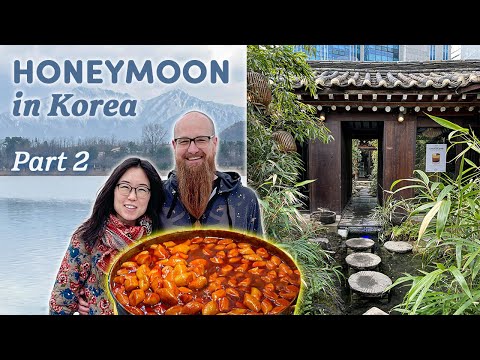 Honeymoon Vlog: Korean Cafes, Traditional Markets, Hidden Bar & More! (PART 2)