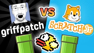 Griffpatch vs Scratch JR: Flappy Bird Challenge! screenshot 4