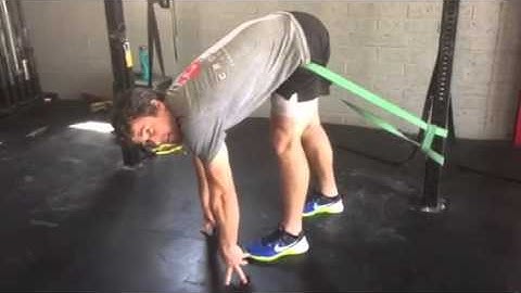 Banded Hamstring Floss