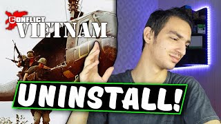 I UNINSTALLED BEFORE FINISH IT! 😒 My Experience Of Conflict Vietnam