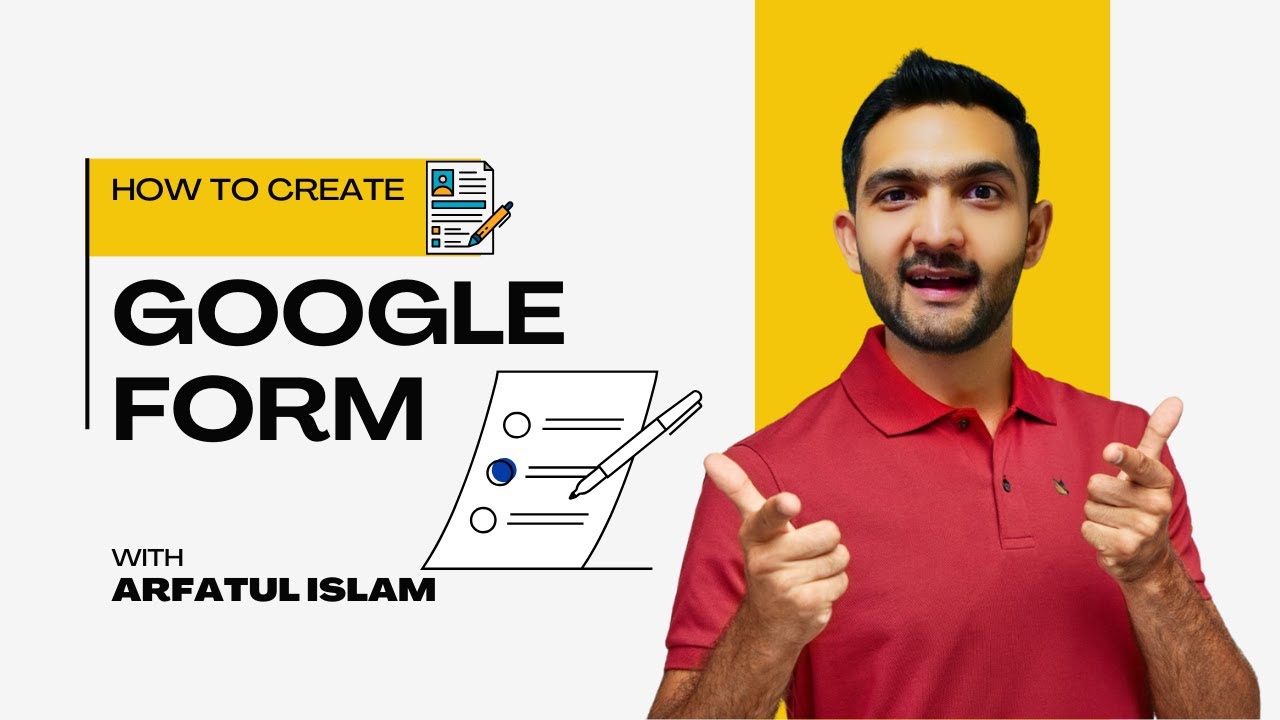 How to Create a Google Form: Step-by-Step Tutorial for Beginners - YouTube