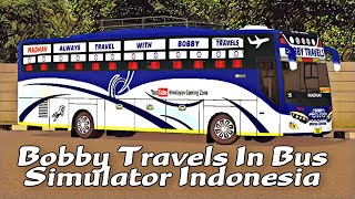 Bobby Travels Bus Skin + Download Link |Bussid|