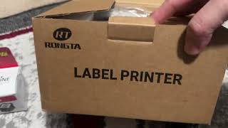 No ink needed, super fast printing, Rongta Thermal printer RP425