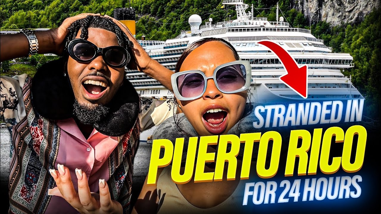 I SURVIVED 24 HOURS STRANDED IN PUERTO RICO - YouTube