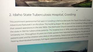 Part one of 7 most haunted places in Idaho