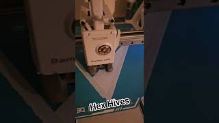 Printing a Hex Hive #beekeeping #3dprinting