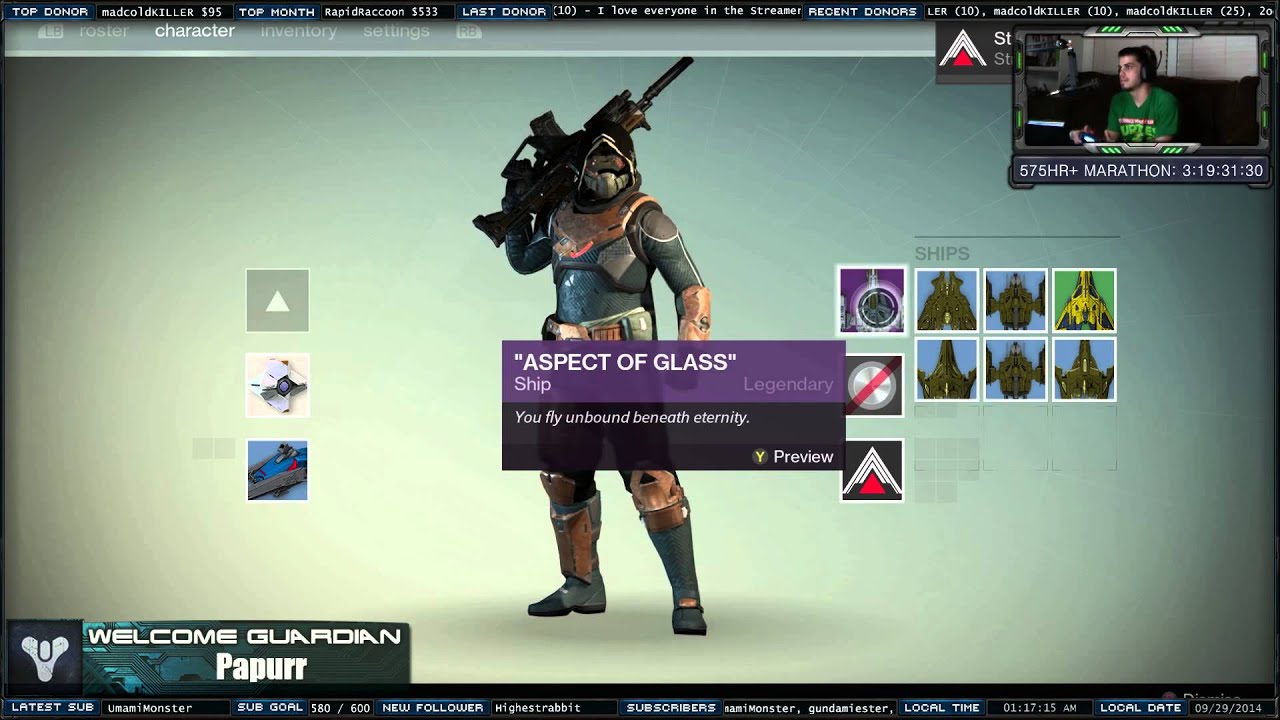 legendary-raid-ship-aspect-of-glass-youtube