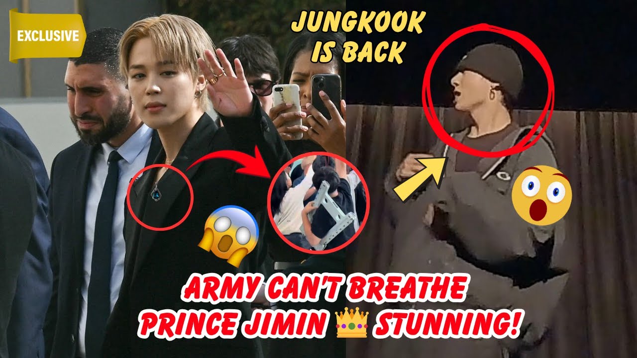 ВАУ! Последний образ ПРИНЦА ЧИМИНА потрясающий, как король Dior 👑 + Вирусное возвращение Чонгука