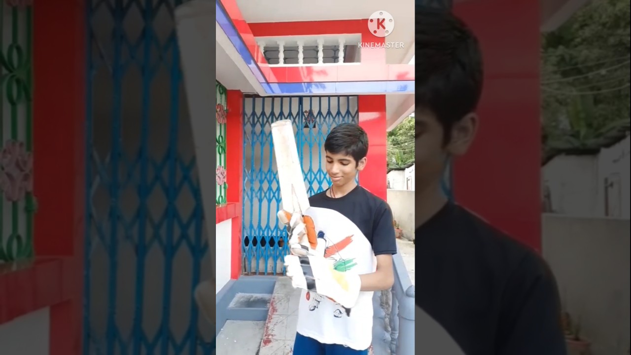 Cricket Challenge 🏏 With wicket Keeping gloves 