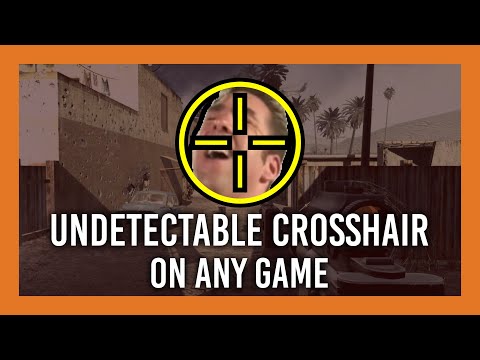 crosshair overlay fullscreen unity game
