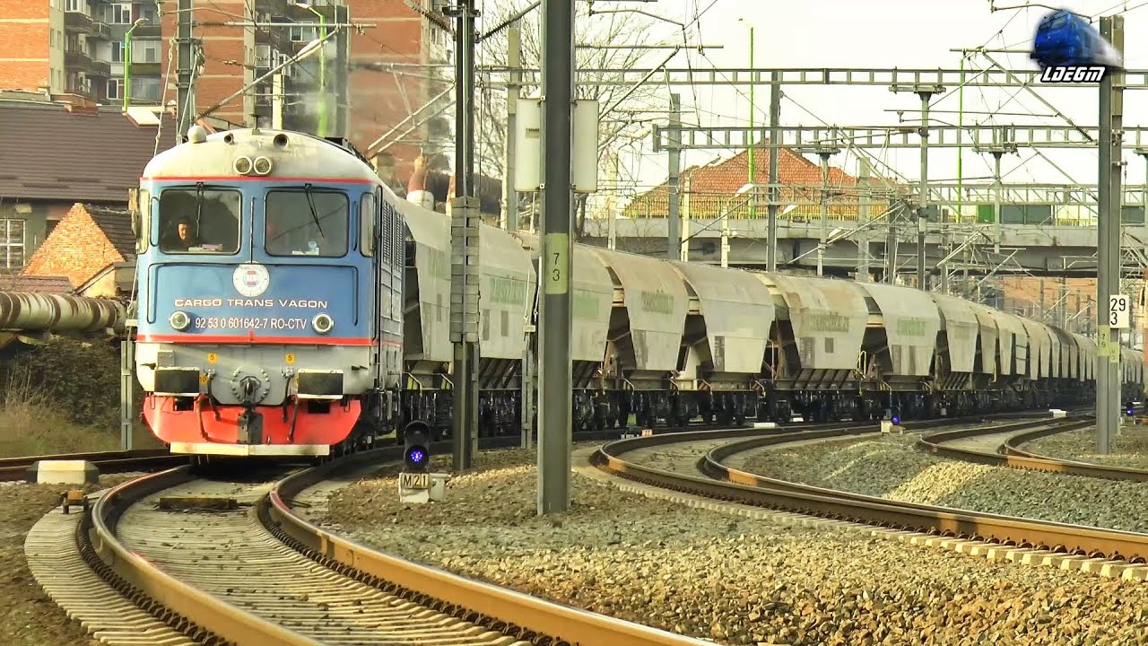 Trenuri de Marfă in Gara Arad/Freight Trains/Guterzugs in Arad Station - 03 February 2021