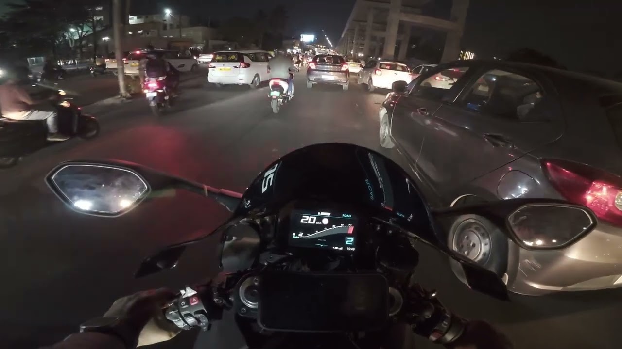 24Feb2026 - BMW S1K Bangalore Biker - Daily Ride - Office To Home