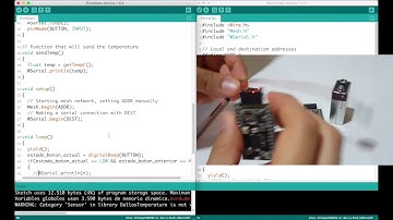 Comunicación Inalambrica Arduino IDE - Placa Altair