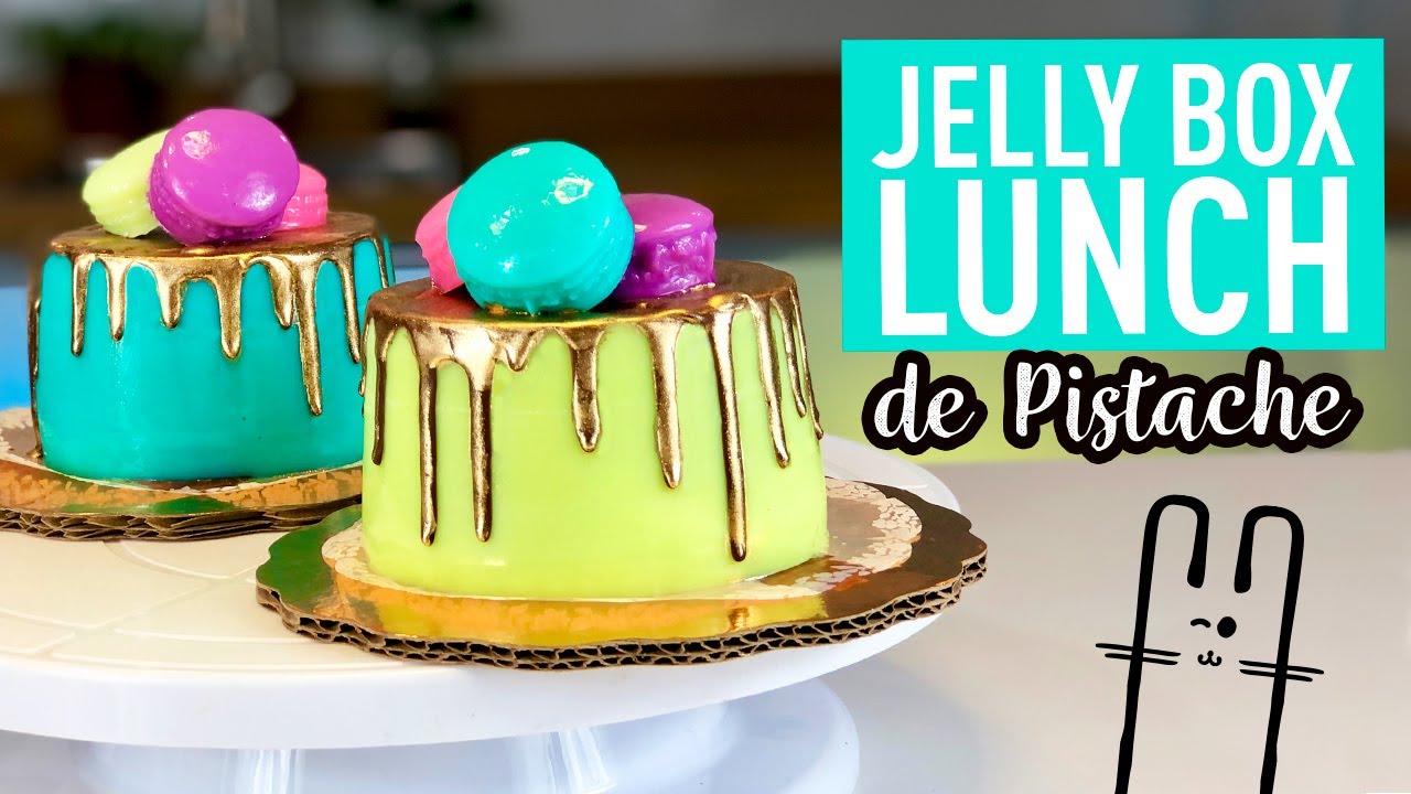 LUNCHBOX CAKE | Receta DE GELATINA DE PISTACHE | GELATINAS INDIVIDUALES | EL BAÚL DE JAVE