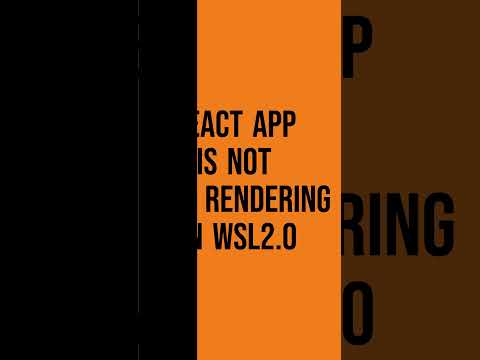 React app is