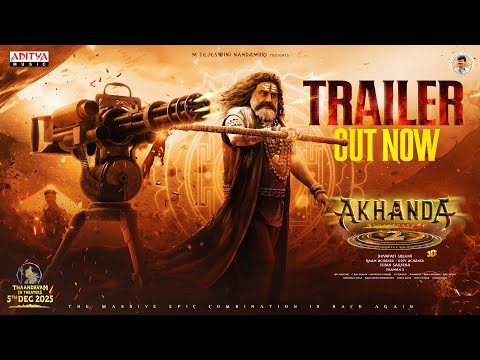 Akhanda 2 Thaandavam Trailer (Telugu) | Nandamuri Balakrishna | Boyapati Sreenu | Thaman S | DEC 5th - ADITYAMUSIC