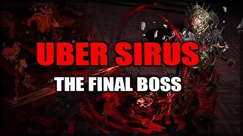 PATH of EXILE: My First UBER Sirus, the Awakener Fight - My Most Dreaded Uber Boss