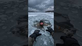 YOU FALL THROUGH THIN ICE🎣..
