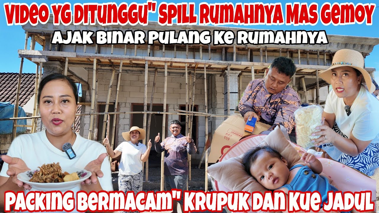 SPILL RUMAHNYA MAS GEMOY‼️MEMBUAT PISANG GORENG BUAT PAK TUKANG ~ PACKING KERUPUK DAN BERMACAM