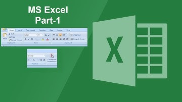 MS Excel Part 1|| Clipboard || Font || Alignment || Number || Style Microsoft Excel  in Hindi