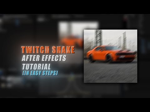 Twitch Shake in after effects tutorial (Beginner guide)