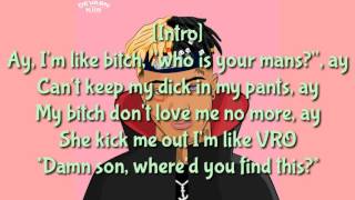 XXXTENTACION - Look At Me  (Lyrics) chords